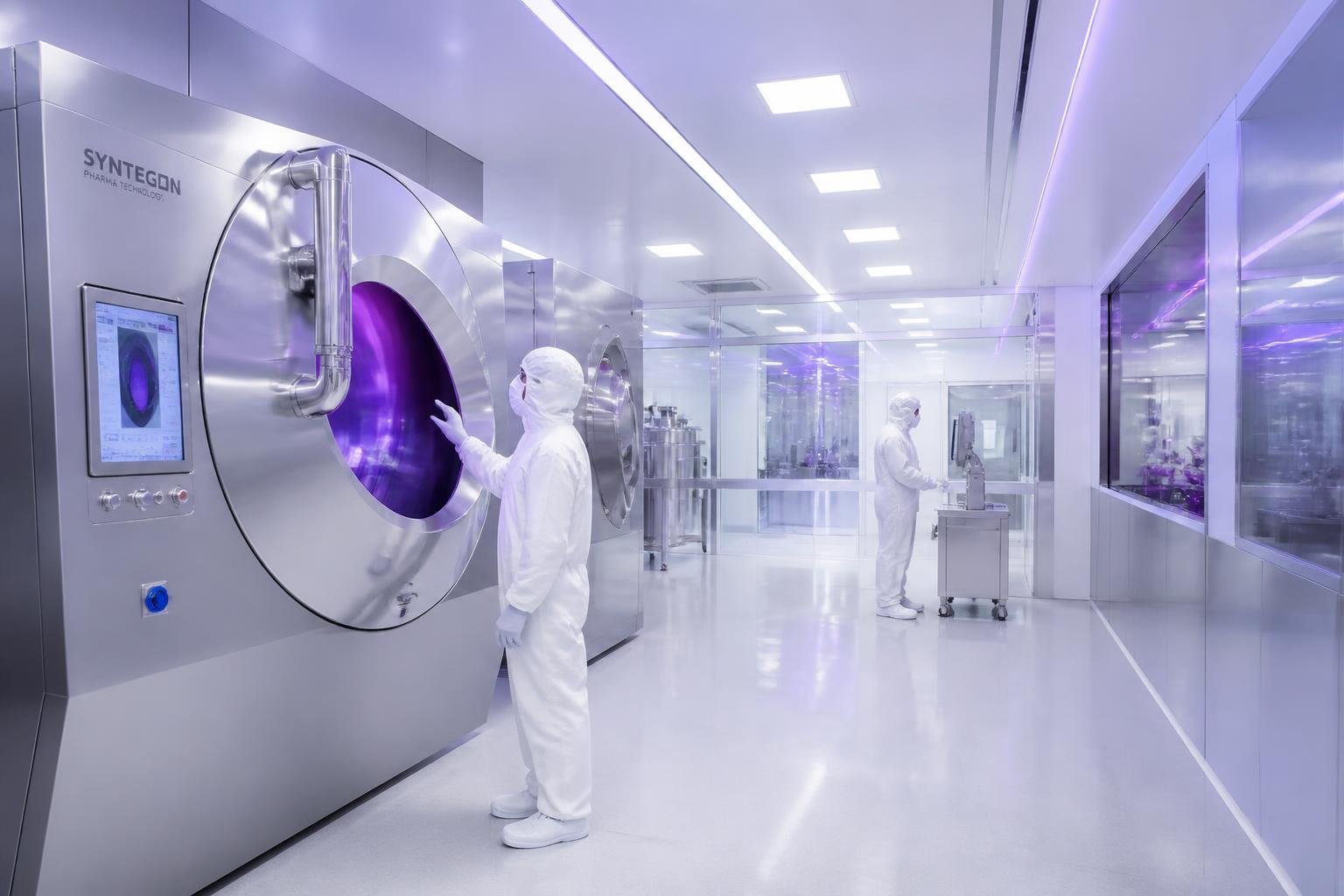 Atina Pharma manufacturing cleanroom